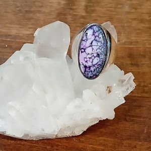 Dyed Howlite Ring Size 9.5